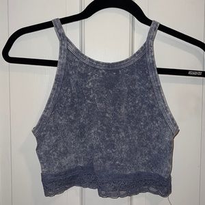 Cute cropped halter tank!!